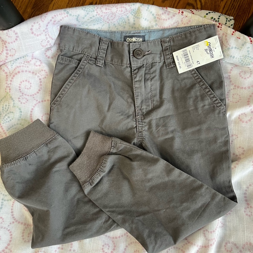 OshKosh B'gosh Kids Gray Casual Pants